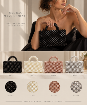 Pearl Beaded Handbag – No. 3